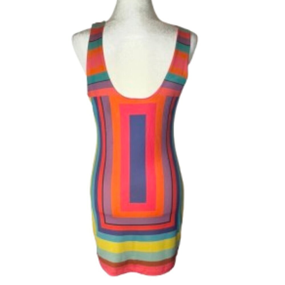 Dulce Carola Womens Large Multi Color Dress - Picture 3 of 6